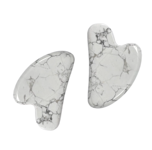 Tabla de Masaje Facial Gua Sha de Howlite Natural, Antienvejecimiento, para el Cuidado de la Piel, Directo de Fábrica - Product Image 1