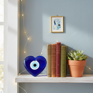9X9 CM Verre Coeur Evil Eyes Home Decor Produit - Product Image 3