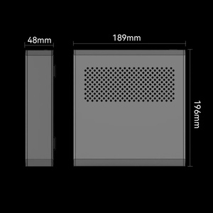 Topton Mini <b>Workstation</b> MS-01 InteI I9 13900H 2x10G SFP+ 2x2.5G LAN 2xDDR5 3xNVMe 2xUSB4 PCIEx16 Gaming Mini PC Desktop Computer - Product Image 5