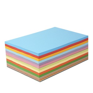 10 couleurs A4 format <span class=keywords><strong>papier</strong></span> 80 Gsm copie couleur <span class=keywords><strong>papier</strong></span> de bureau feuilles de carton colorées <span class=keywords><strong>Origami</strong></span> pour enfants bricolage - Product Image 2