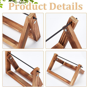 Support <span class=keywords><strong>de</strong></span> rangement en <span class=keywords><strong>laine</strong></span> <span class=keywords><strong>de</strong></span> <span class=keywords><strong>bois</strong></span> massif Produit en <span class=keywords><strong>bois</strong></span> Cadeaux et artisanat Fournitures ménagères - Product Image 4