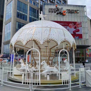 CE Certified <b>Carousel</b> Rides Merry Go Round Rides Factory Direct for Amusement Park Shopping Mall - Product Image 6