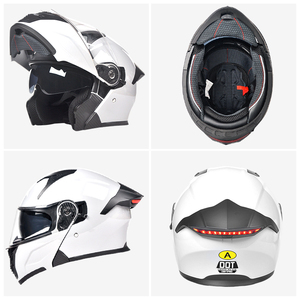 New ABS unisex xe máy Mũ bảo hiểm Led tail ánh sáng mở mặt Mũ bảo hiểm Head Guard Dot được phê duyệt đôi <span class=keywords><strong>D</strong></span> đóng cửa tất cả các mùa quảng cáo K9-<span class=keywords><strong>1</strong></span> - Product Image 5