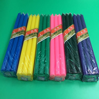 Expédition au Nigeria – Bougies en bâtonnets, paquets de 30 et de 65 par carton, bougies blanches directement de l'usine à prix de gros