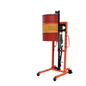 รถเข็นยกถังแบบแมนนวล Meilleur Drum Lifter ขนาดเส้นผ่านศูนย์กลางสูงสุด 585 มม. ทำจากเหล็กและพลาสติก สำหรับถังขนาด 200 ลิตร - Product Image 5