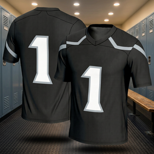 Camisetas de Fútbol Americano de EE. UU. Impresas con los Números 0 Gibbs, 97 Hutchinson, 16 Jared Goff, 14 St Brown, 20 Sanders, 58 Sewell, 5 Montgomery, Transpirables para Hombre - Product Image 4