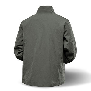Nueva Chaqueta Antiarrugas para Hombre, Modelo 2025, con Cuello Moderno, Casual y Elegante para Primavera y Otoño, Cómoda y a la Moda - Product Image 3