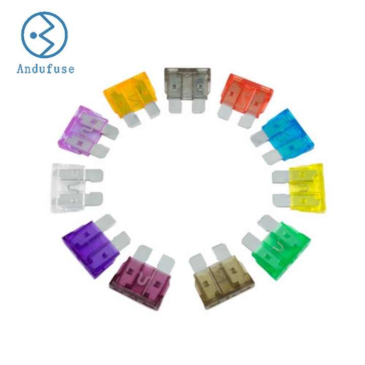Regular Fuse 1A-40A 32V Auto Fuses ATC/ATO Standard Regular Fuse Blade Car Truck ...
