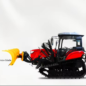 Tracteur à chenilles de 50 CV avec chargeur frontal, tracteur à chenilles pour la culture et le labour, cultivateurs et motoculteurs - Product Image 1