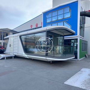 Maisons modulaires préfabriquées à double capsule spatiale 2025 en Australie, 20 pieds et 40 pieds, maison détachable à vendre - Product Image 3