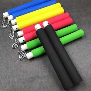 五色フォームダブルバトン、カンフースポンジ武術武器、フォームダブルバトン - Product Image 6