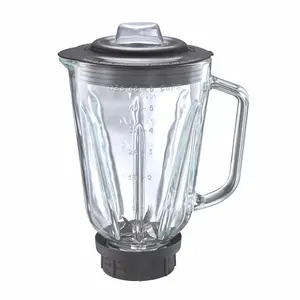 GA-BL-A30 de rechange de mélangeur de nourriture de jarras de vidrio 1.5L pièces de rechange de mélangeur de table électrique pot en verre