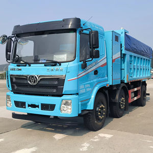 รถบรรทุกพลังงานใหม่ 25 ตัน ราคาประหยัด รถบรรทุกไฟฟ้าล้วนกำลังสูง EV 6x2 รถดัมพ์ไฟฟ้าสำหรับการค้า - Product Image 1