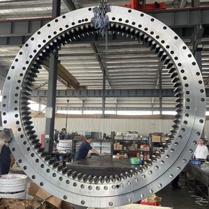 Roulement de rotation de grue à <span class=keywords><strong>tour</strong></span>, roulement de rotation, roulement de plateau tournant, roulements professionnels pour les applications de construction et de levage lourd - Product Image 1