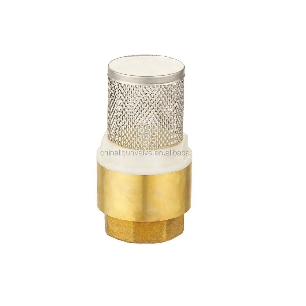 light weight simple female threaded vertical check valve with strainers one way check valves to prevent back flow