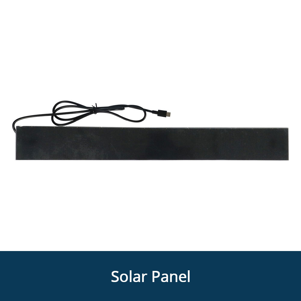 Black  Solar panel