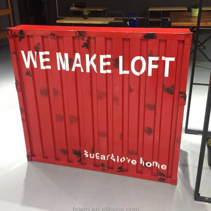 Shipping Container Furniture Reception Desk With Wheels| Alibaba.com