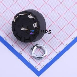 MFR01-A5M02L8BS-R Rotary Switch Through hole Component (THT) Switch 3 Flat Type Solder Tab 100000 - Product Image 2
