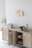 Meubles de salon campagne solide pin recyclé meubles vintage modernes kast buffet de salon accent armoire nordique