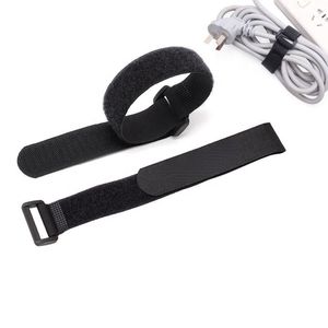 مخصص حزام مطاطي لاصق التصحيح كابل Velcroes العلاقات مرونة Velcroes مخصص هوك حلقة حزام مطاطي التصحيح الشريط الفيلكرو - Product Image 4