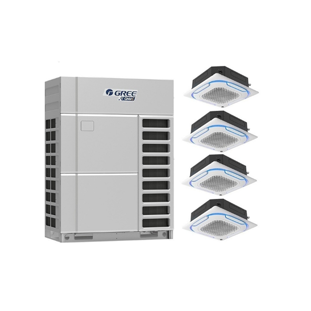 Gree Midea Hisense Haier Chigo TCL Brand VRF VRV Multi Split Dact 2 3 4 Zones Ton Central Air Conditioner AC