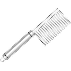 <span class=keywords><strong>Coupe</strong></span>-frites en acier inoxydable 430, couteau de <span class=keywords><strong>coupe</strong></span> <span class=keywords><strong>ondulé</strong></span>, trancheur de pommes de terre, trancheur d'oignon, <span class=keywords><strong>coupe</strong></span>-frites <span class=keywords><strong>ondulé</strong></span> avec crochet - Product Image 1