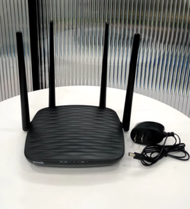 เราเตอร์ <span class=keywords><strong>Tenda</strong></span> <span class=keywords><strong>AC5</strong></span> AC1200 แบบดูอัลแบนด์, ความเร็ว 1167Mbps, เฟิร์มแวร์ภาษาอังกฤษ, เสาอากาศ 5dBi สี่เสา, พอร์ต 100Mbps, รองรับ IPv6 อุปกรณ์มือสอง - Product Image 5