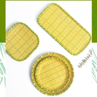 Incassable Restaurant Vaisselle pas cher en vrac 10 pouces bambou conception mélamine assiette ronde