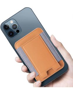 เคสโทรศัพท์แม่เหล็กแบบยืดหยุ่น สายรัดยางยืด หนัง PU พร้อมช่องใส่บัตร สำหรับ iPad ใช้เป็นขาตั้งได้ พกพาสะดวก เหมาะสำหรับการเดินทาง - Product Image 3