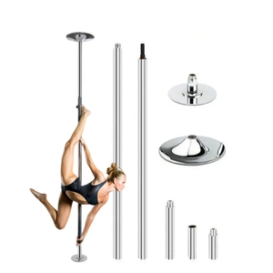 Logo personnalisé Club Bar Bâtons d'entraînement personnalisés Amovible Portable Dancing <span class=keywords><strong>Spinning</strong></span> Exercise <span class=keywords><strong>Dance</strong></span> <span class=keywords><strong>Pole</strong></span> - Product Image 1