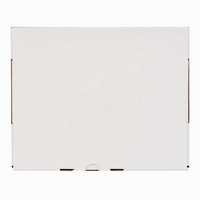 Boîte d'expédition personnalisée en carton ondulé, pliable, avec logo, pour l'e-commerce, les petites entreprises et les vêtements