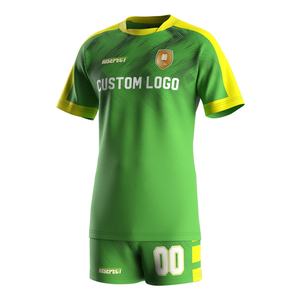 T-shirt et short de sport pour hommes et femmes, qualité supérieure, pour entraînement de rugby, football et fitness, col rond, pour équipes de musculation - Product Image 1