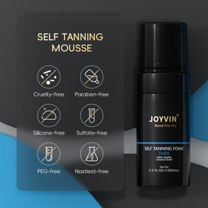 <span class=keywords><strong>Bronceador</strong></span> de bronceado sin sol autobronceador de espuma autobronceador con aspecto oscuro natural para adultos sin parabenos en stock - Product Image 4