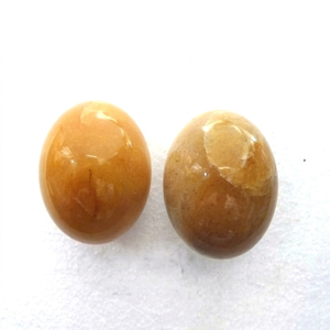 Natural Yellow Agate Polished Gemstone Feng Shui <b>Healing</b> Balls Semi-Precious Stone Handmade Crafts 40-80mm Holiday Decoration - Product Image 1