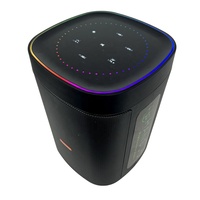 Enceinte Karaoké Portable 8 Pouces 60W avec Micro Intégré, LED RGB, pour Musique TF/USB 5.3, Idéale pour Fêtes et Chant en Extérieur sur Téléphone Mobile