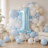 50 ballons géants de 16 pouces pour le Nouvel An, la fête prénatale, les anniversaires, les mariages, les festivals, les fournitures de fête, les décorations, les ballons numérotés