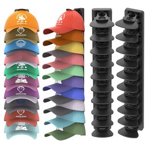 Hat Organizer Spiral <b>Baseball</b> <b>Cap</b> Holder Wall Mounted Large Capacity 8+ Layers Rectangle Clothing <b>Storage</b> Rack - Product Image 1