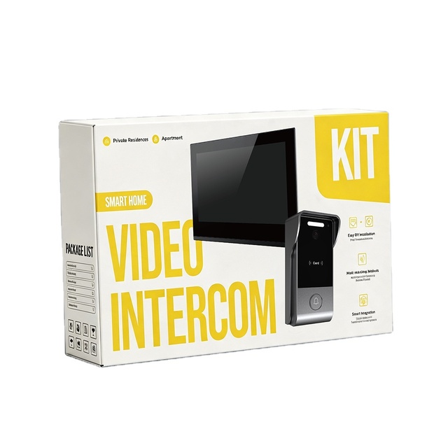 Video Intercom System For Apartments and Villa 1080p Doorbell Video Advanced Security Video Intercom System