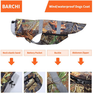 Ropa térmica para perros, chaleco cálido para invierno, venta al por mayor de fábrica - Product Image 4