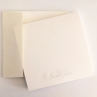 Biglietti da Visita Personalizzati Beige con Logo in Rilievo, Design su Carta Texturizzata, Biglietti di Ringraziamento Personalizzati per la Cura dei Gioielli per Piccole Imprese