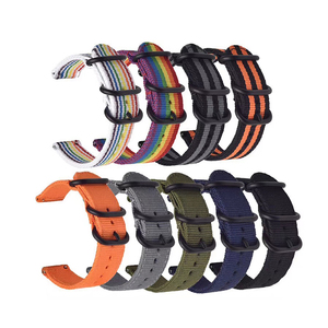 ที่กำหนดเองไนล่อนดูวง18มิลลิเมตร20มิลลิเมตร22มิลลิเมตร24มิลลิเมตรที่มีคุณภาพสูงพิมพ์ไนลอนเข็มขัดสายรัดนาฬิกาสายรัด - Product Image 4