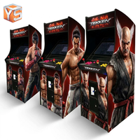 Máquina Arcade Retro Tekken de Alta Calidad ZDYS, Fabricante de Cabinas de Juego con Monedas, Pantalla de 32 Pulgadas, Joystick para 2 Jugadores
