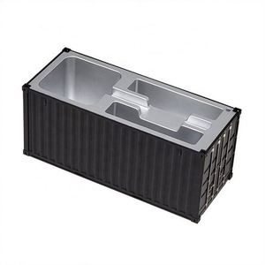 1:30 Container Shape Pen Holder Customized Plastic Desk Organizer Gift <b>Box</b> - Product Image 2