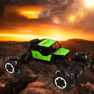 2.4GHz 4wd remote control climbing vehicle high speed 1:18 rc rock crawler off road climbing car toys