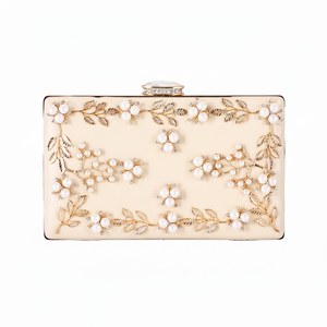 Sac à main de soirée brillant pour femme orné de strass et d'une chaîne carrée, idéal pour un mariage ou un dîner, collection 2025 - Product Image 1