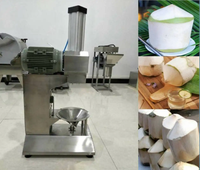 Machine à éplucher et à tailler les noix de coco à haute efficacité / Machine à éplucher et à tailler les noix de coco tendres