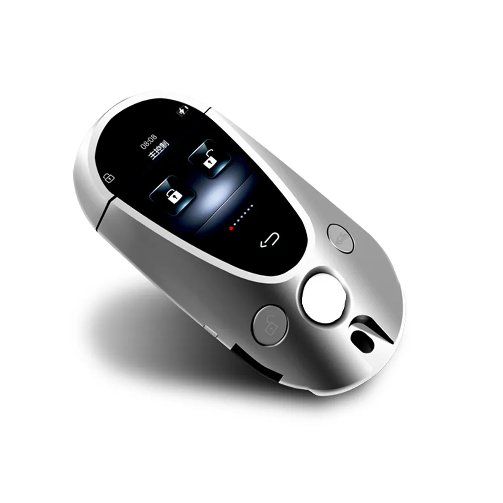 Chave de controle remoto inteligente, chave universal de display lcd, tela sensível ao toque, fabricante de chave de carro