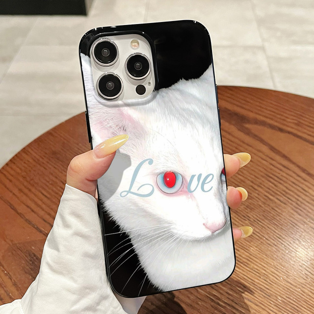 Sweet Girl Floral Silicone Gel Case for 16 Jelly Shell Phone Case Leopard Print Lily Shockproof Hot Pressed Drop-Resistant