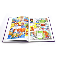 Usine d'impression de livres de bandes dessinées anglaises colorées personnalisées OEM