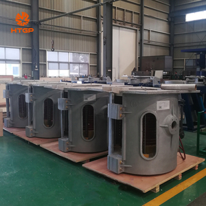 Four de fusion de métaux 100 kg pour cuivre, à <span class=keywords><strong>induction</strong></span> KGPS à fréquence moyenne, température 1800°C, avec pot de fusion et <span class=keywords><strong>creuset</strong></span> 0.1T - Product Image 5